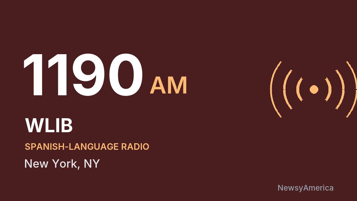 WLIB 1190 AM – New York