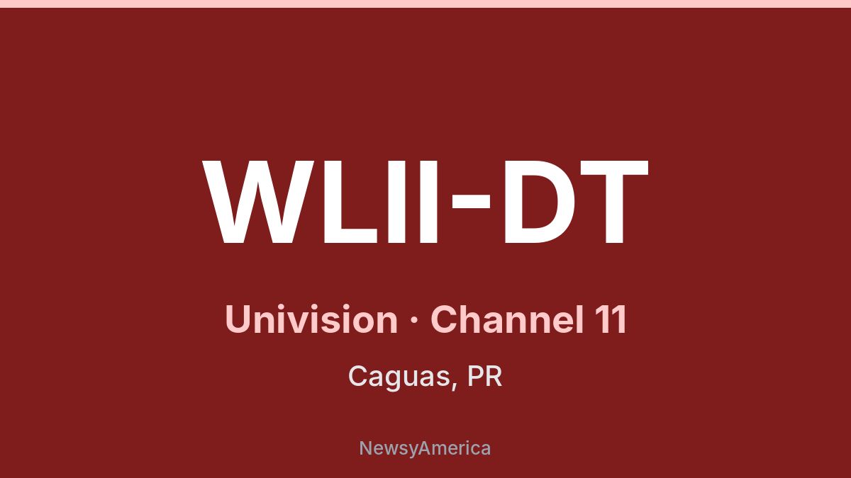 WLII-DT – Univision 11 Caguas