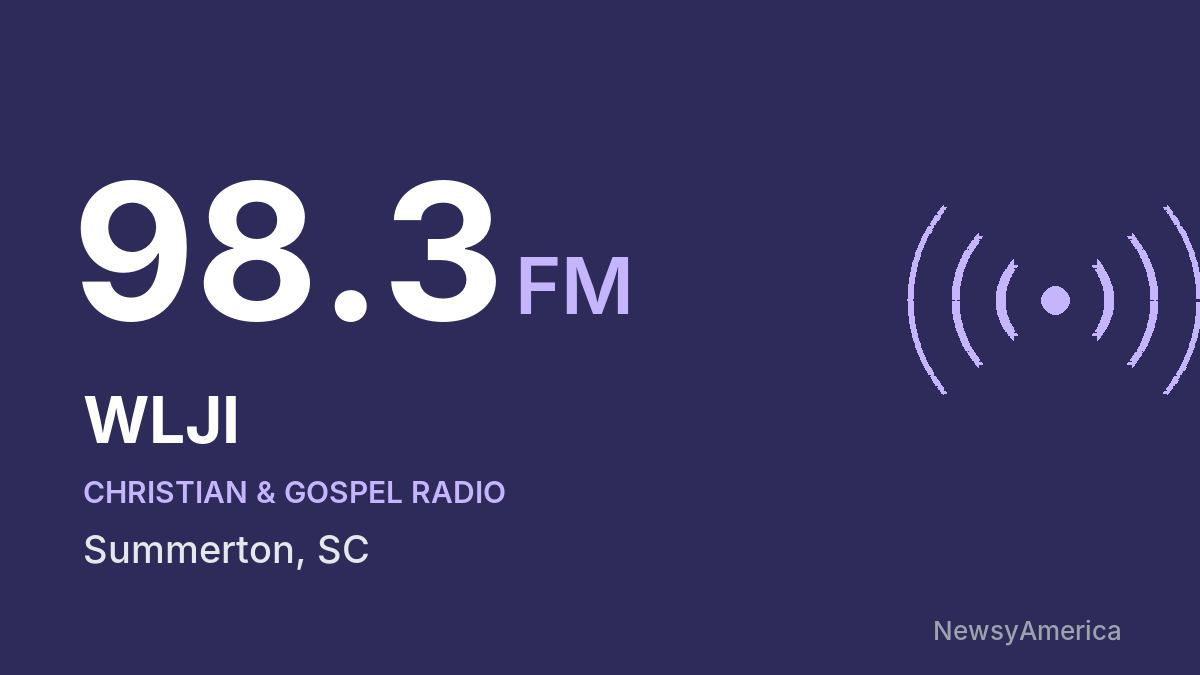 WLJI 98.3 FM – Summerton