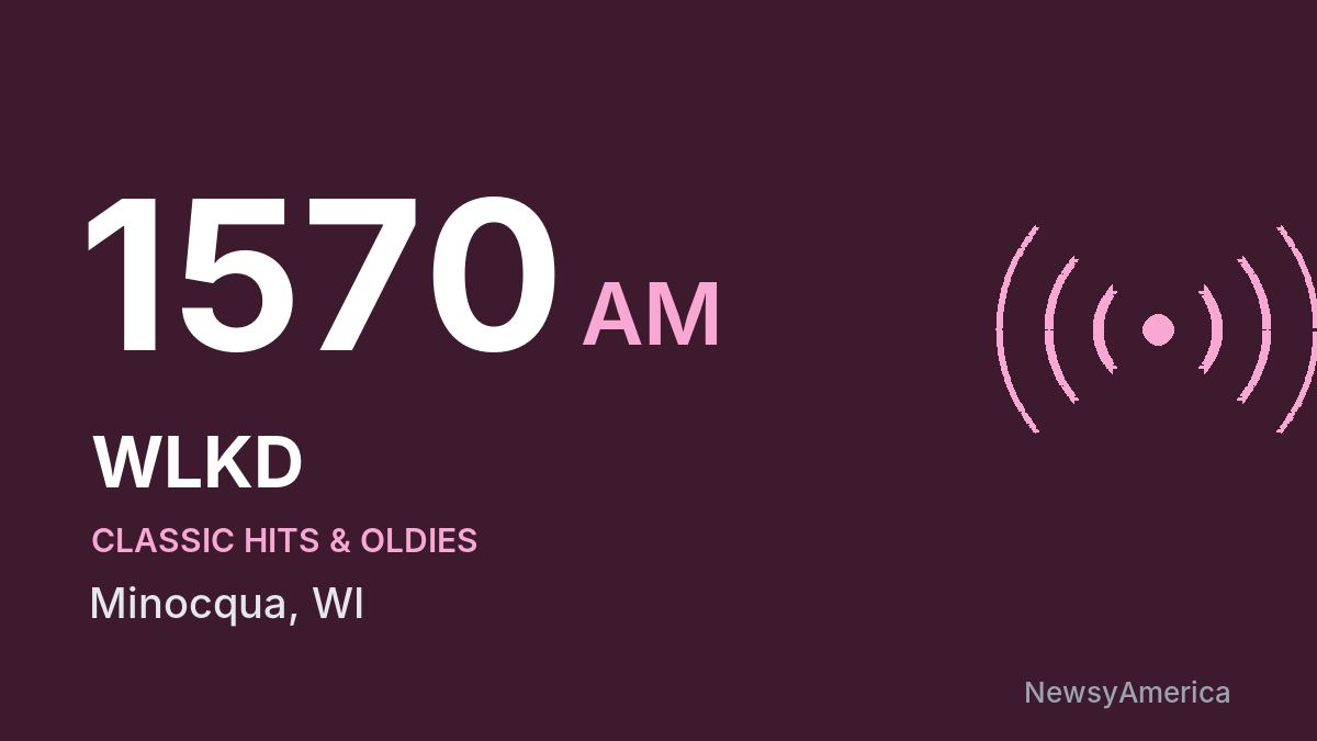 WLKD 1570 AM – Minocqua