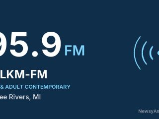 WLKM-FM 95.9 FM, Three Rivers, MI