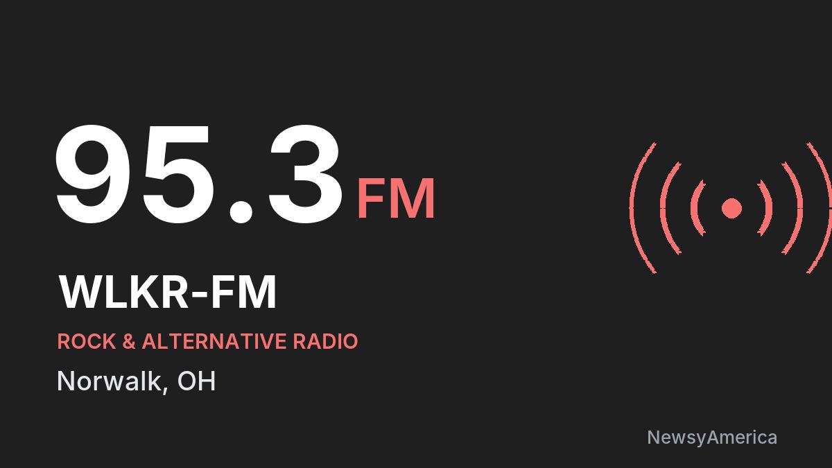WLKR-FM 95.3 FM – Norwalk