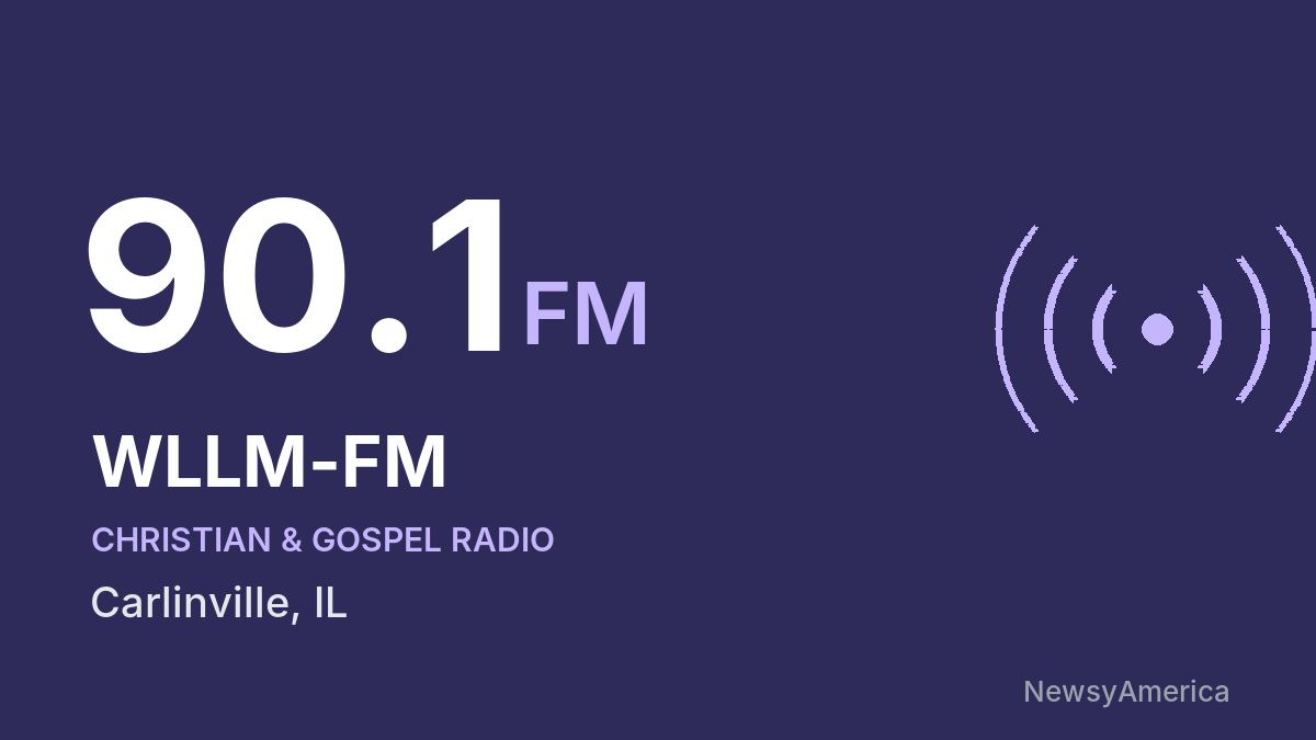 WLLM-FM 90.1 FM – Carlinville
