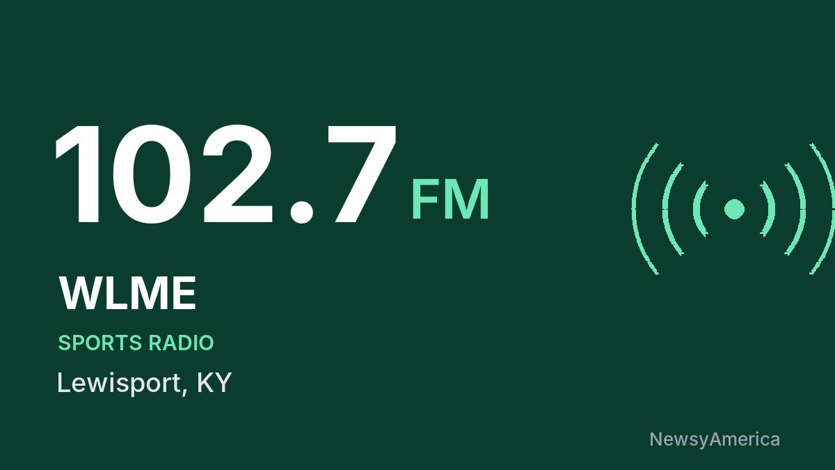 WLME 102.7 FM – Lewisport