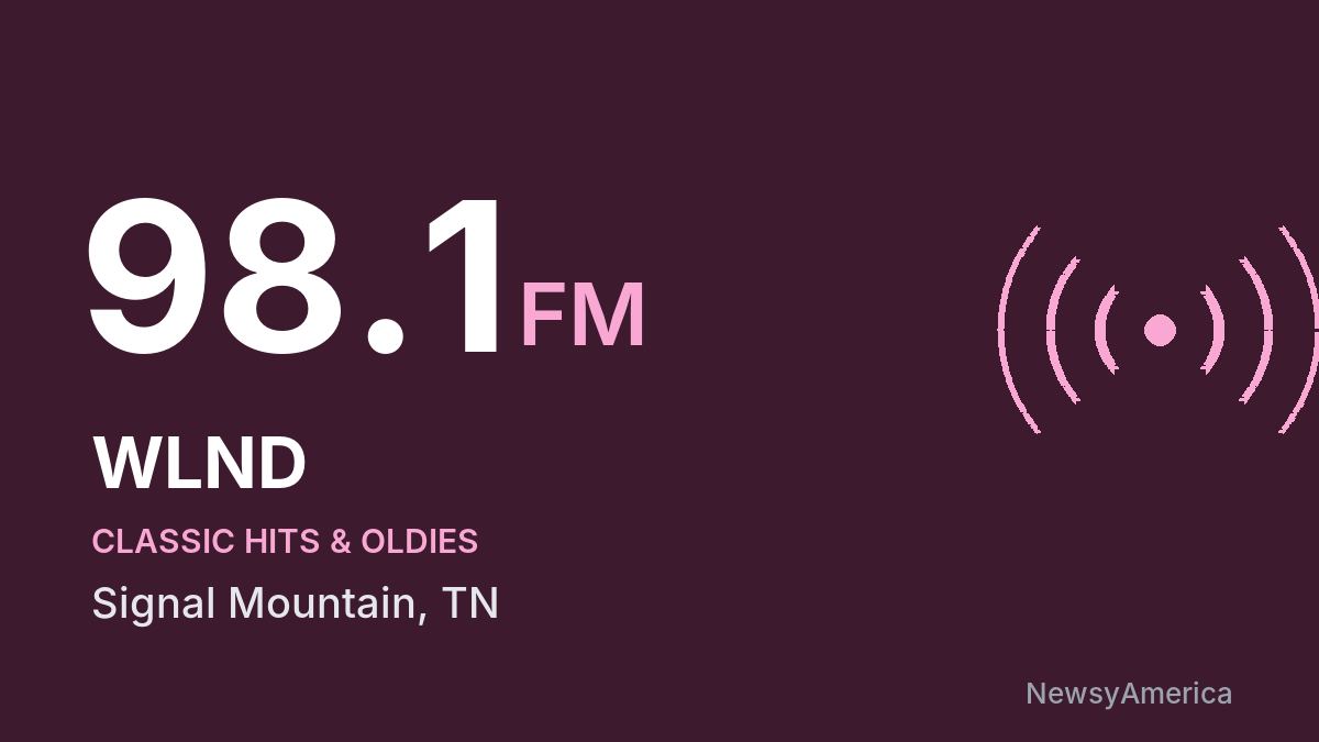 WLND 98.1 FM – Signal Mountain