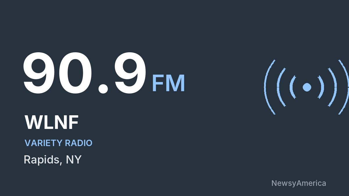 WLNF 90.9 FM – Rapids
