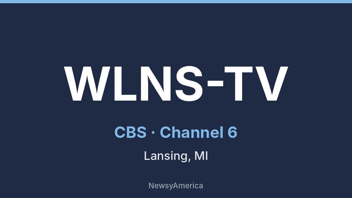 WLNS-TV – CBS 6 Lansing