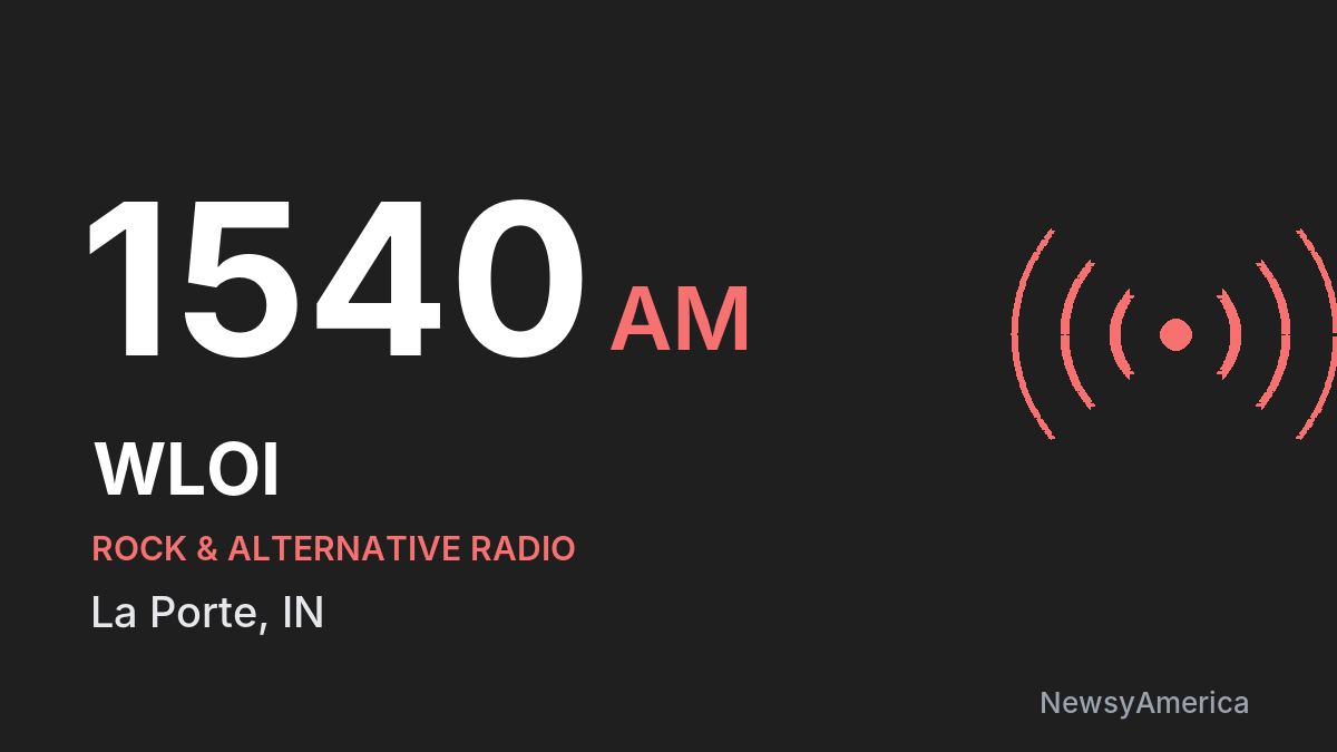 WLOI 1540 AM – La Porte