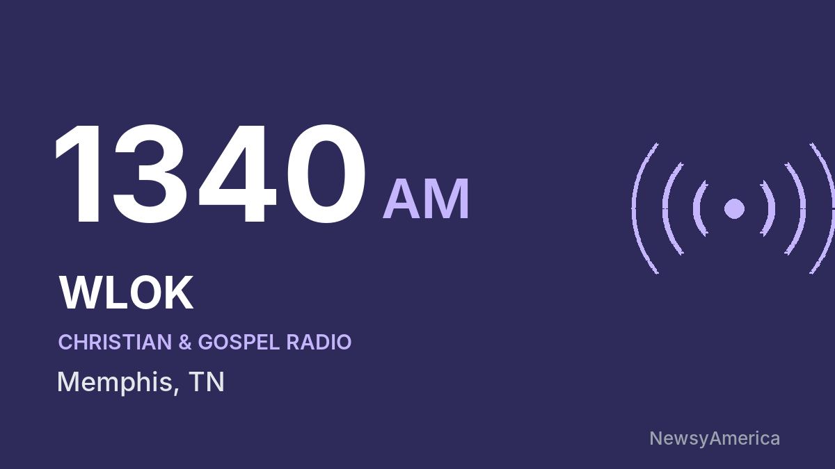 WLOK 1340 AM – Memphis