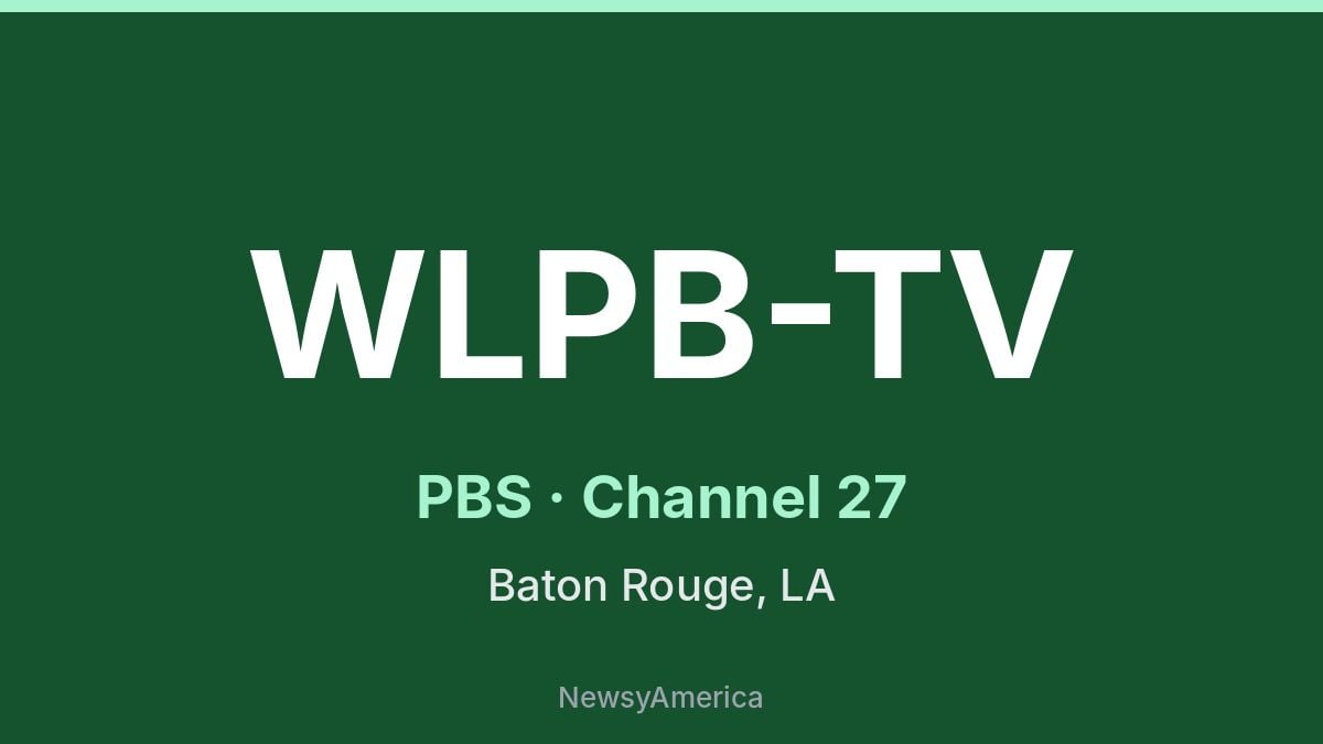 WLPB-TV – PBS 27 Baton Rouge