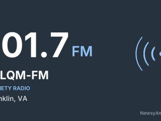 WLQM-FM 101.7 FM, Franklin, VA
