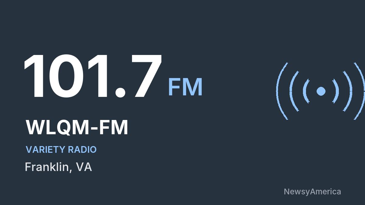 WLQM-FM 101.7 FM – Franklin