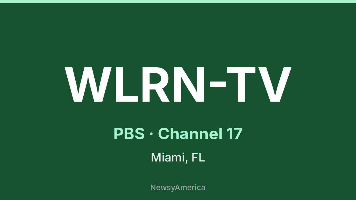 WLRN-TV – PBS 17 Miami