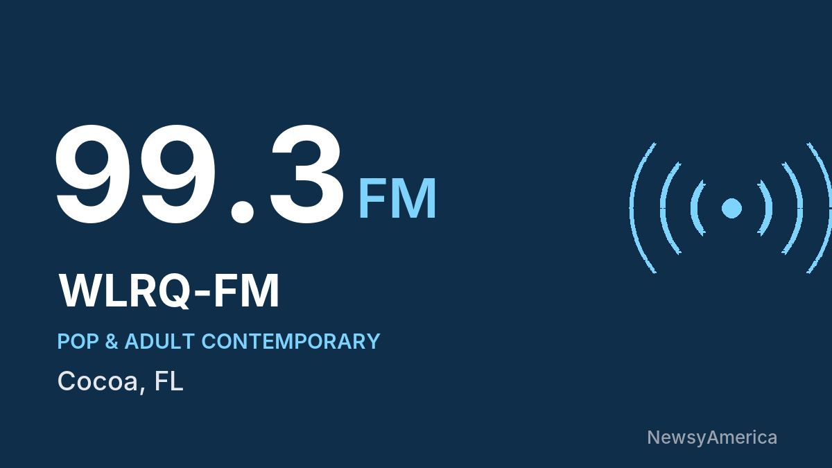 WLRQ-FM 99.3 FM – Cocoa