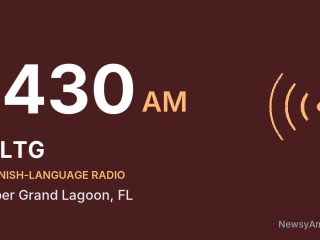 WLTG 1430 AM, Upper Grand Lagoon, FL