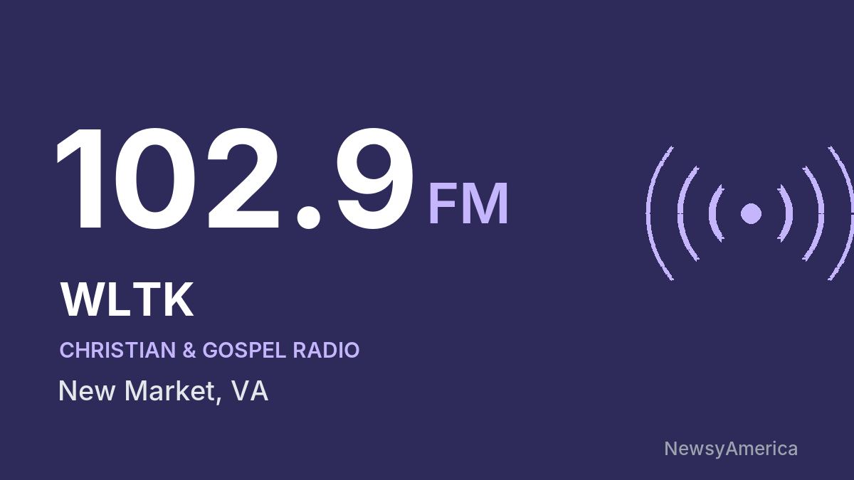WLTK 102.9 FM – New Market