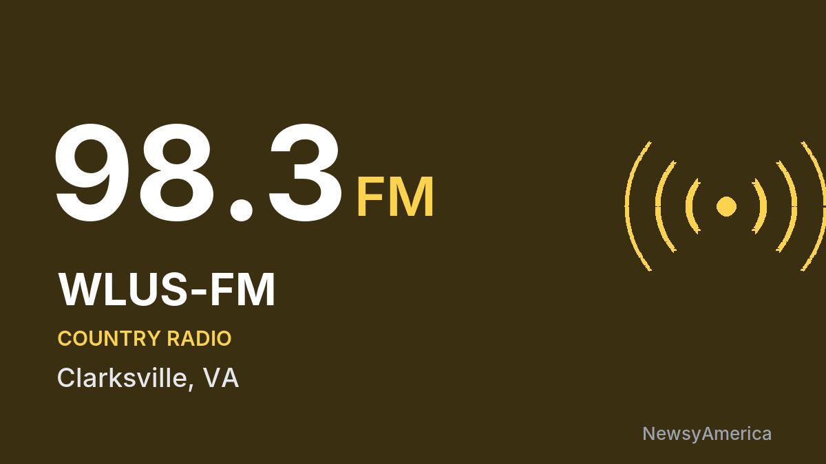 WLUS-FM 98.3 FM – Clarksville