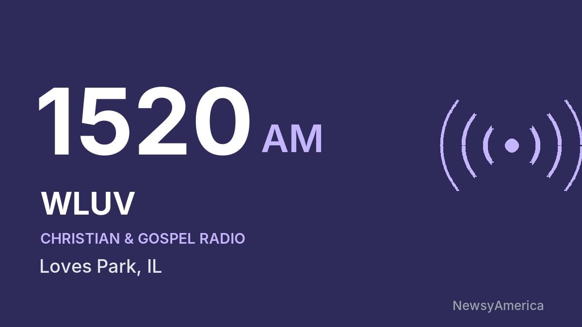 WLUV 1520 AM – Loves Park