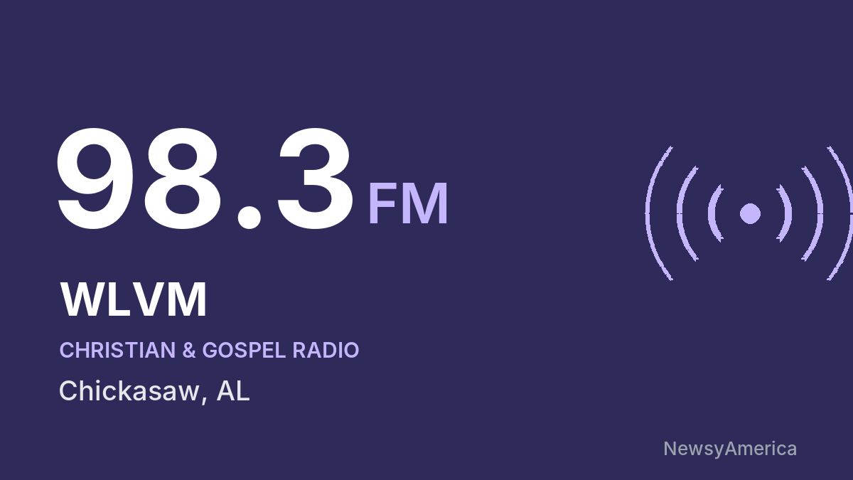 WLVM 98.3 FM – Chickasaw