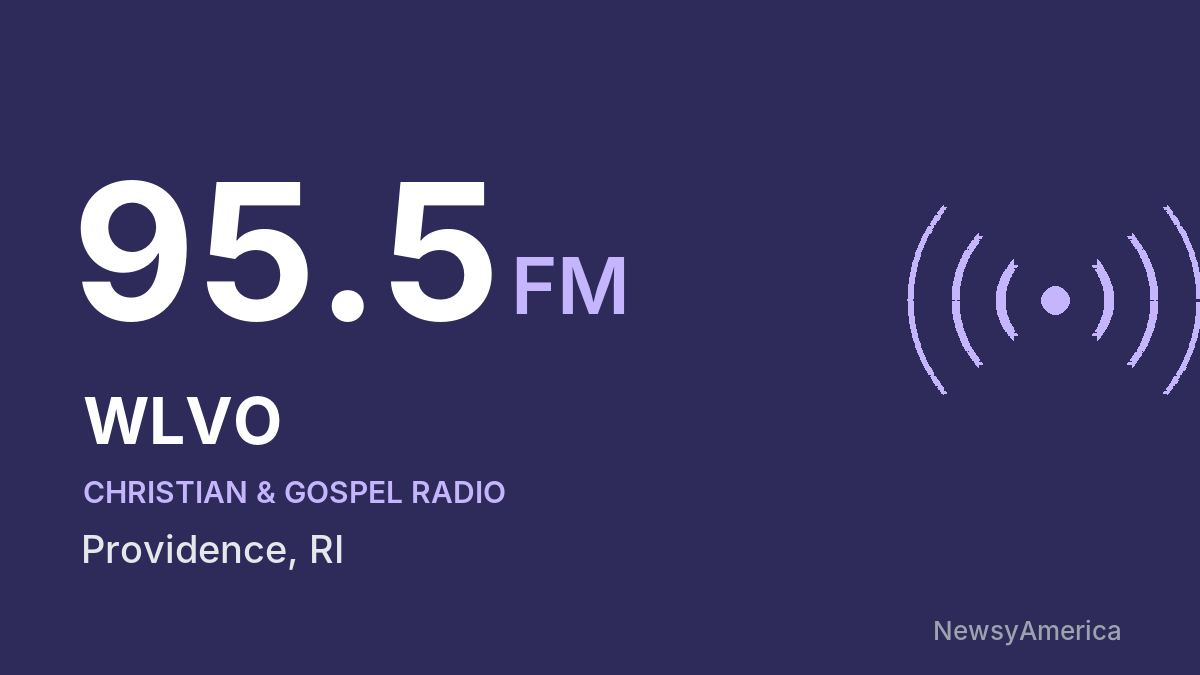 WLVO 95.5 FM – Providence