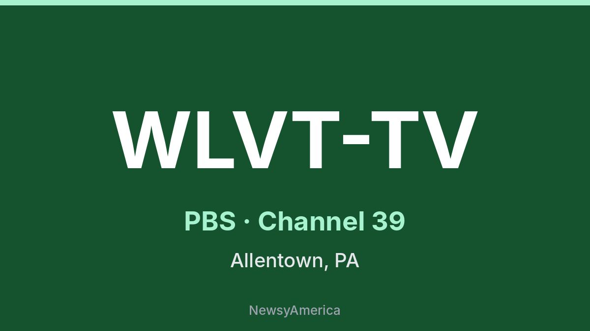 WLVT-TV – PBS 39 Philadelphia