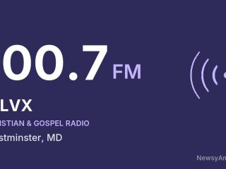 WLVX 100.7 FM, Westminster, MD