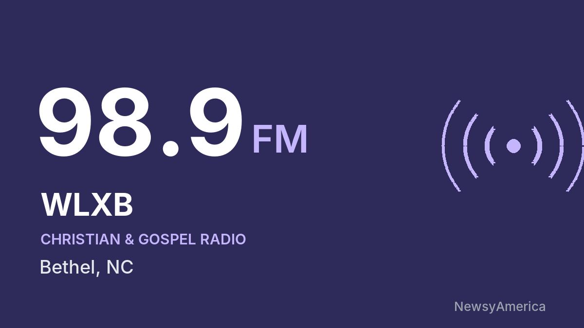 WLXB 98.9 FM – Bethel