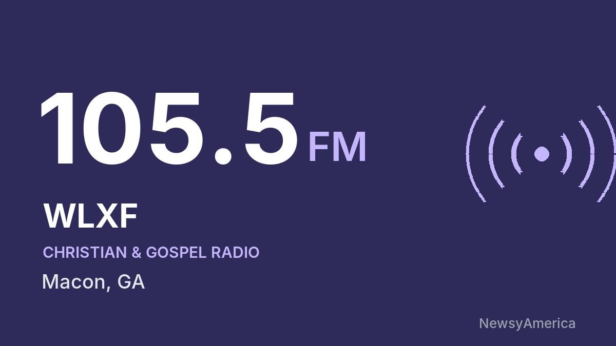 WLXF 105.5 FM – Macon