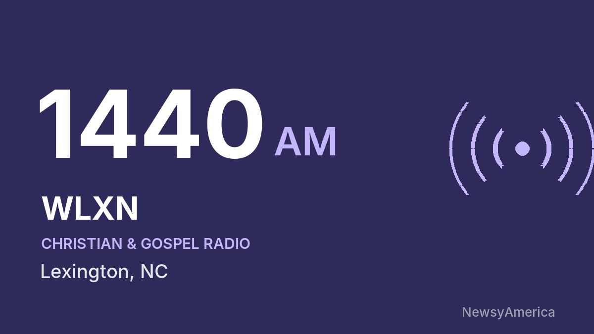 WLXN 1440 AM – Lexington