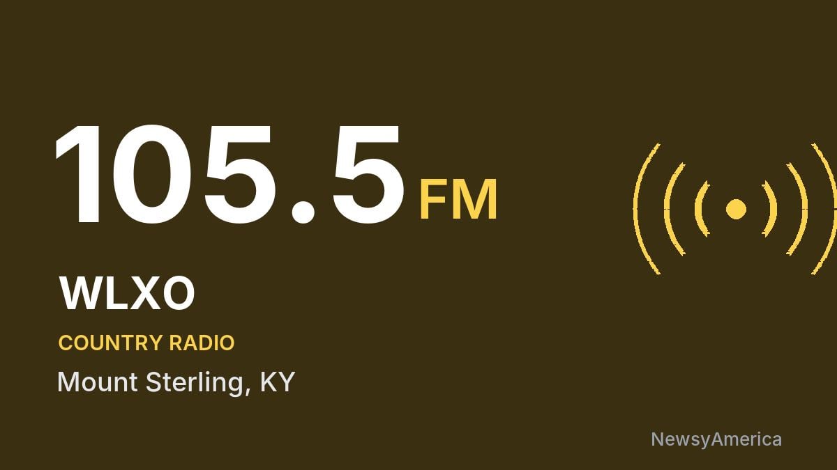 WLXO 105.5 FM – Mount Sterling