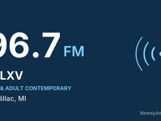 WLXV 96.7 FM, Cadillac, MI