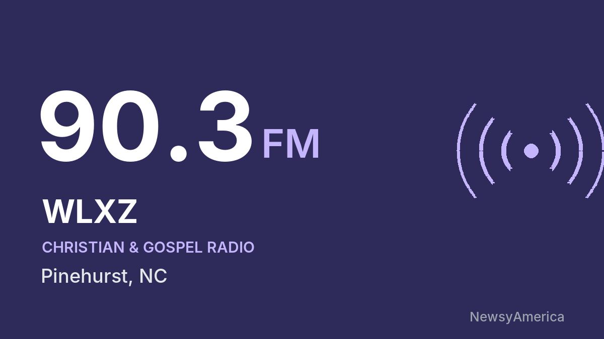 WLXZ 90.3 FM – Pinehurst