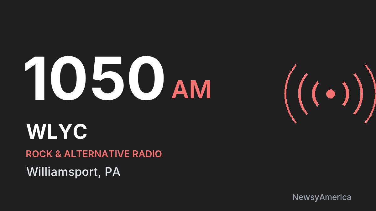 WLYC 1050 AM – Williamsport