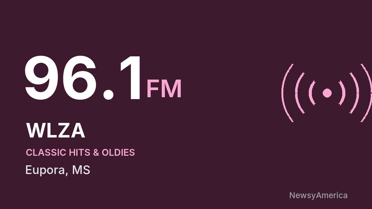 WLZA 96.1 FM – Eupora