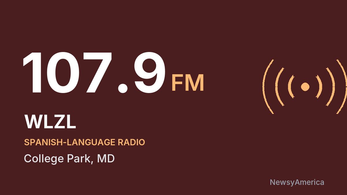 WLZL 107.9 FM – College Park