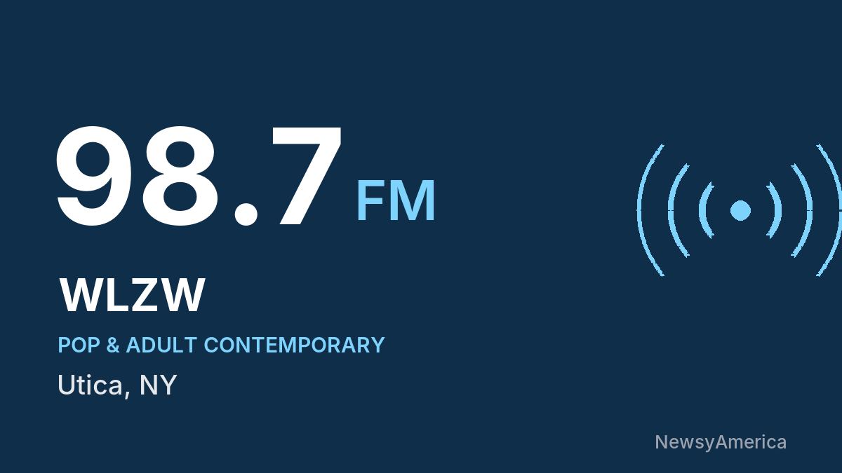 WLZW 98.7 FM – Utica