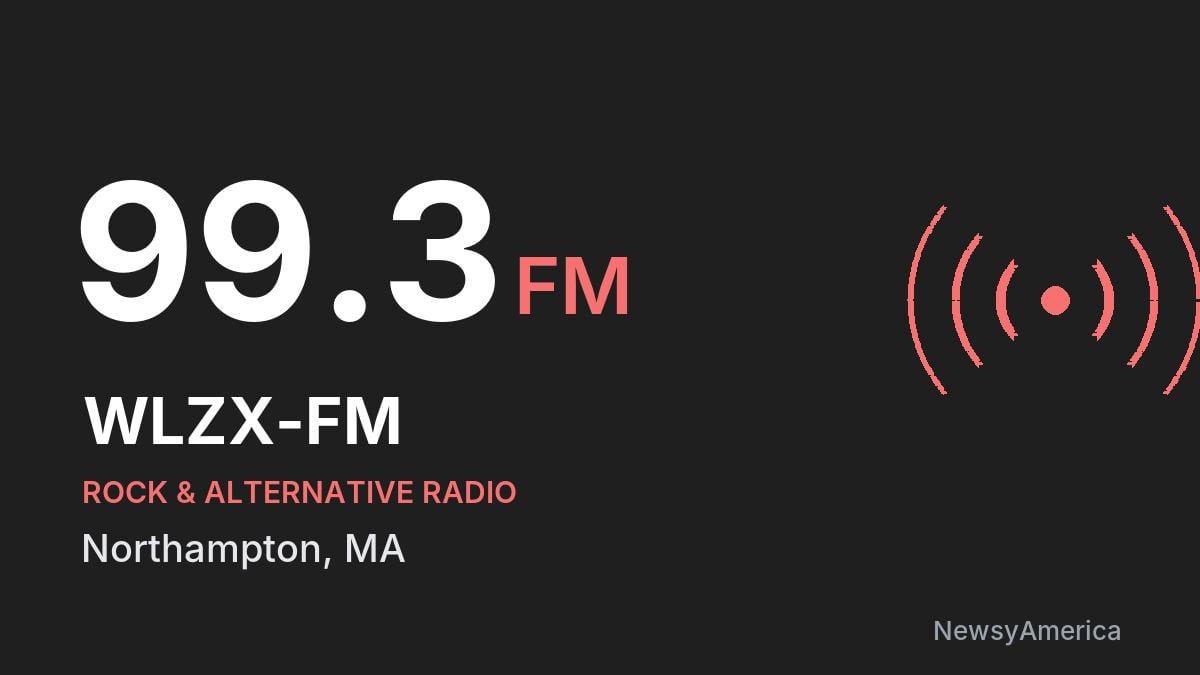 WLZX-FM 99.3 FM – Northampton