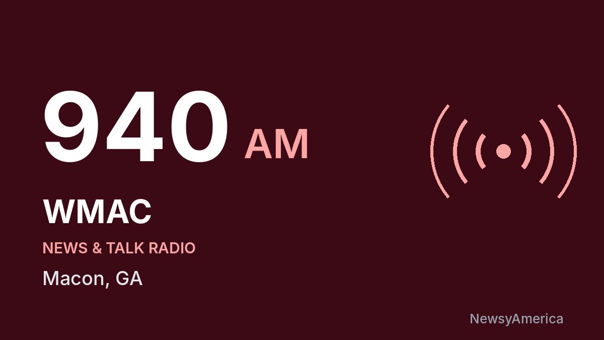 WMAC 940 AM – Macon