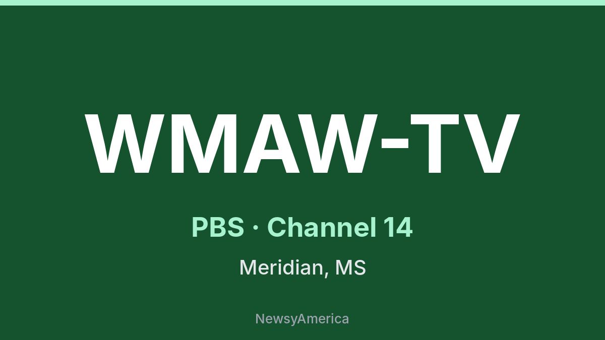 WMAW-TV – PBS 14 Meridian