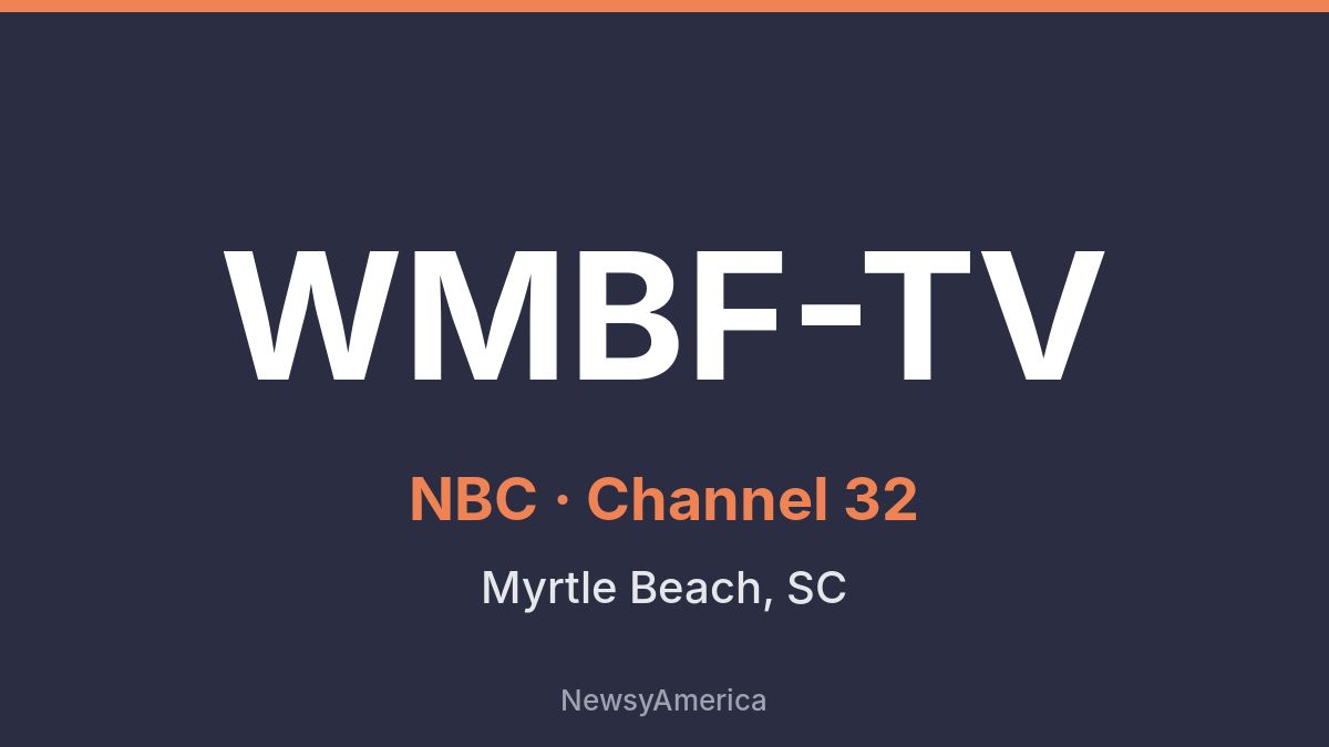 WMBF-TV – NBC 32 Myrtle Beach