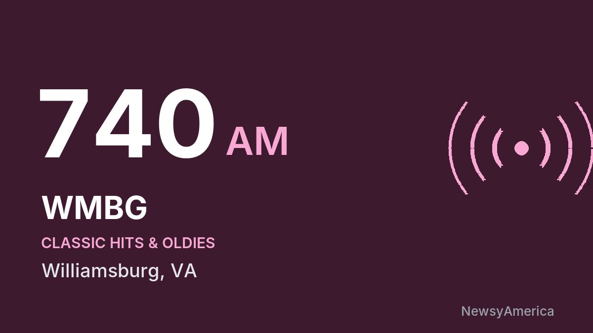 WMBG 740 AM – Williamsburg