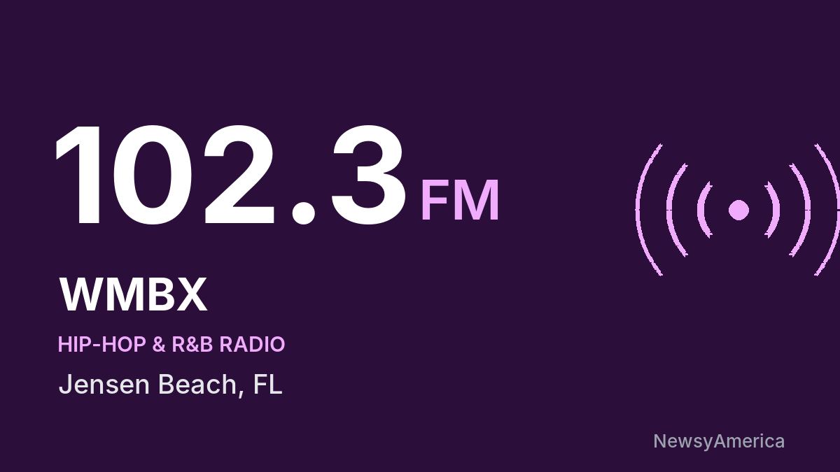 WMBX 102.3 FM – Jensen Beach