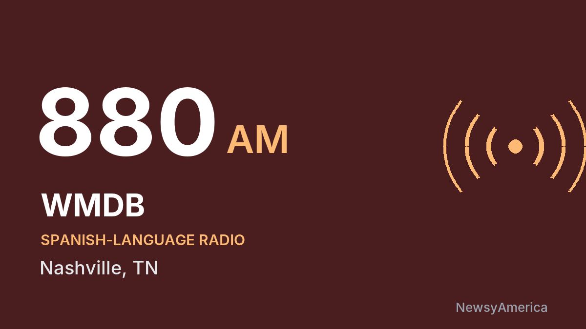 WMDB 880 AM – Nashville