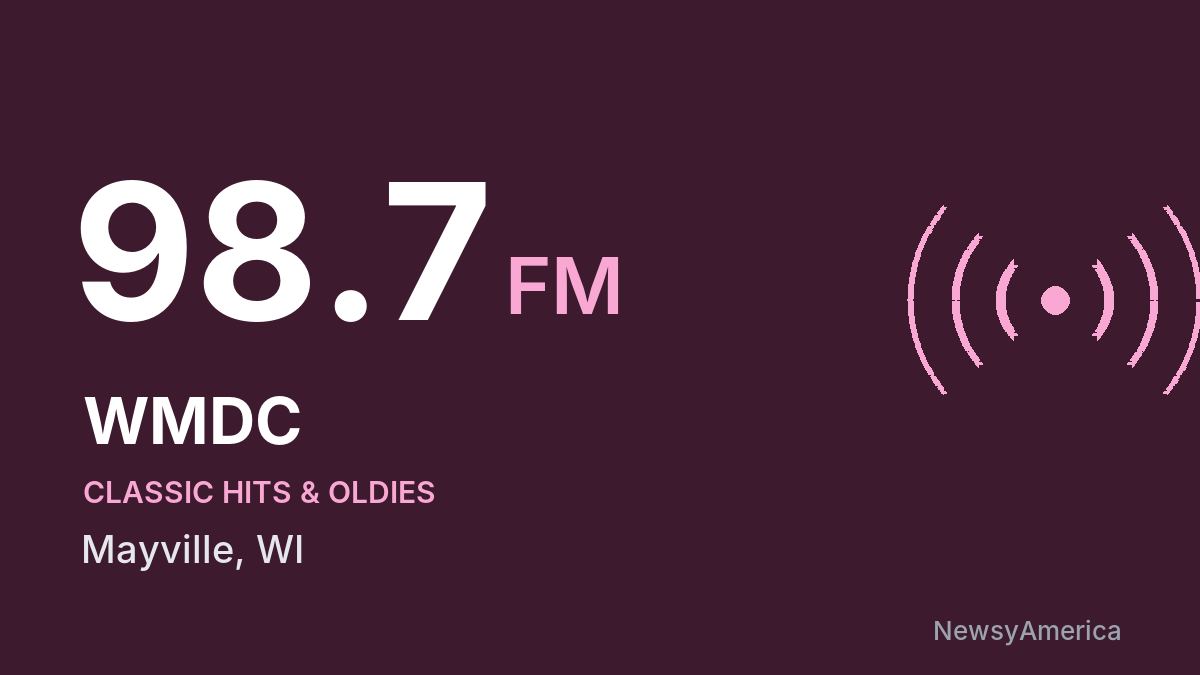 WMDC 98.7 FM – Mayville