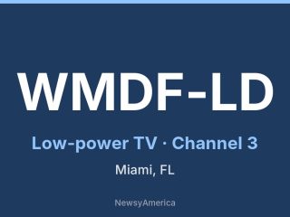 WMDF-LD channel 3, Miami, FL