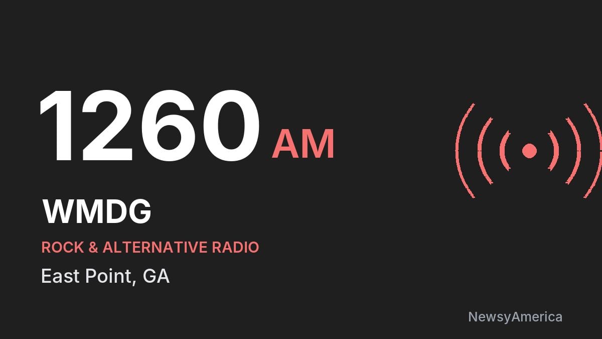 WMDG 1260 AM – East Point
