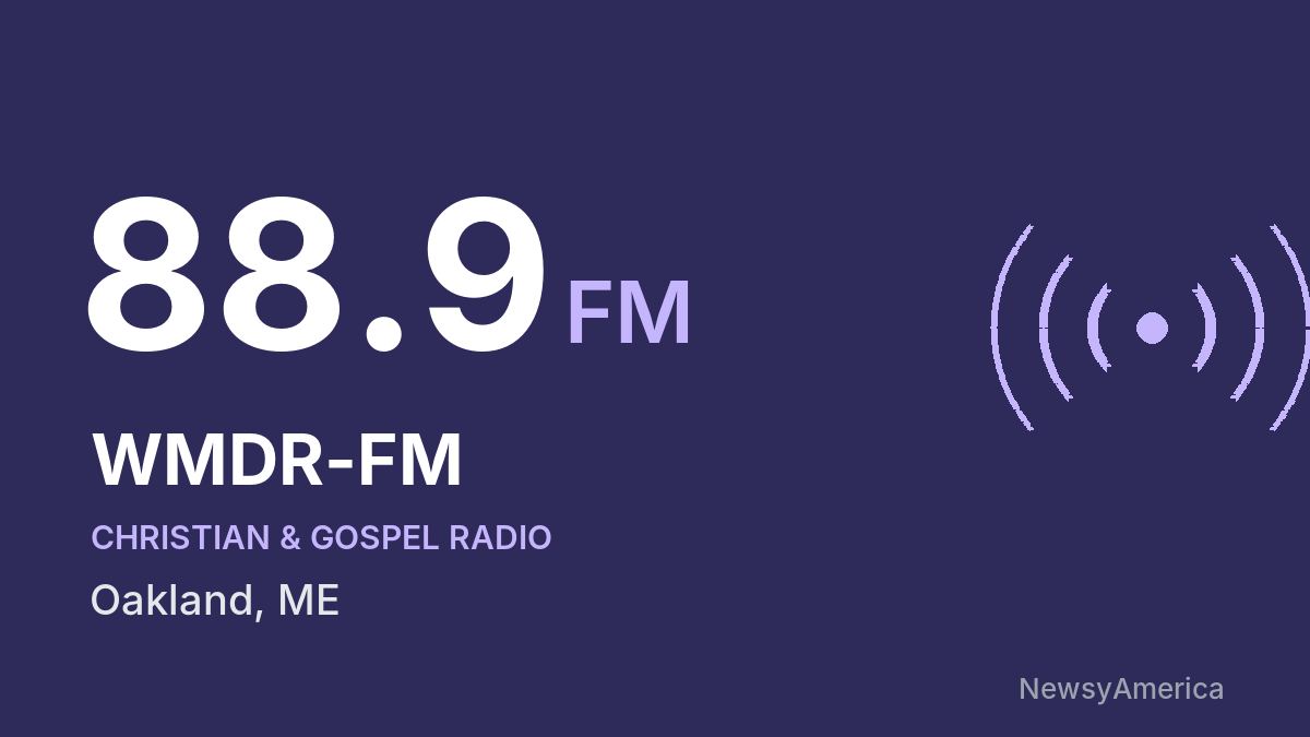 WMDR-FM 88.9 FM – Oakland