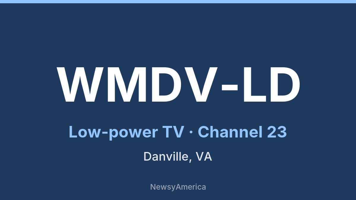 WMDV-LD – Channel 23 Roanoke