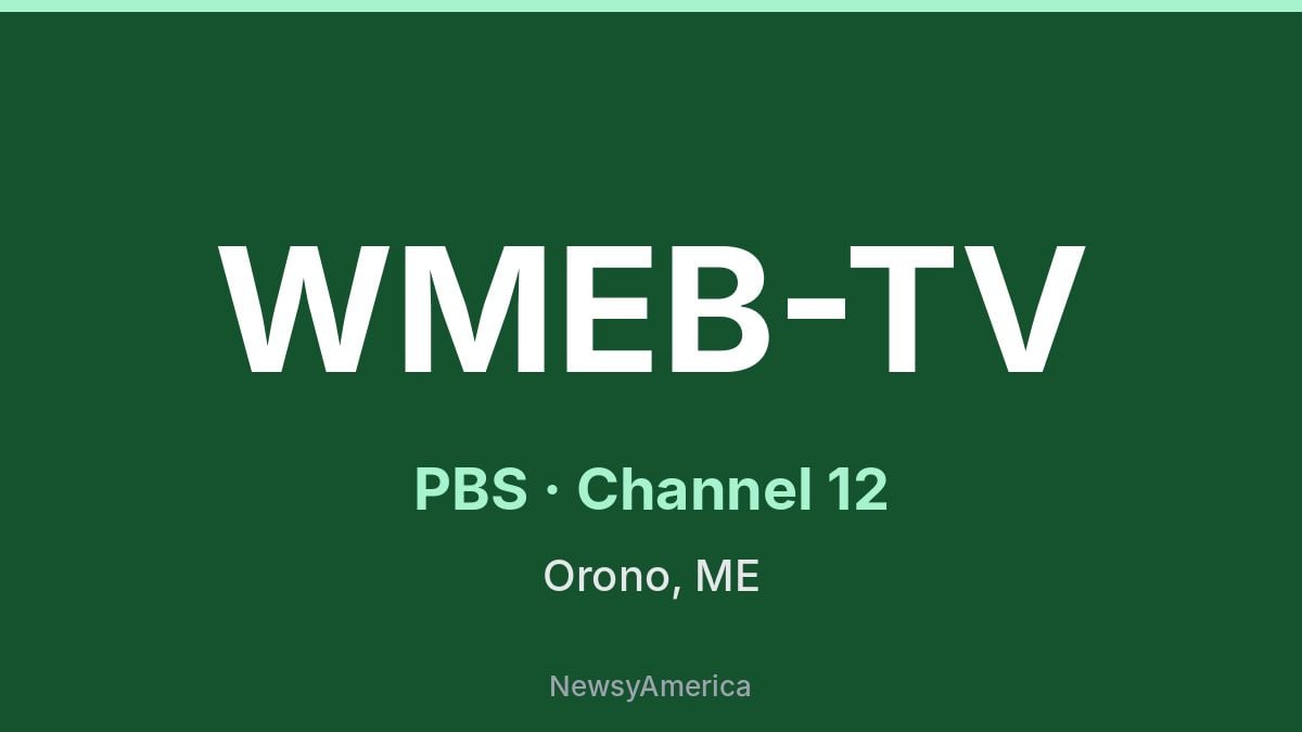 WMEB-TV – PBS 12 Bangor