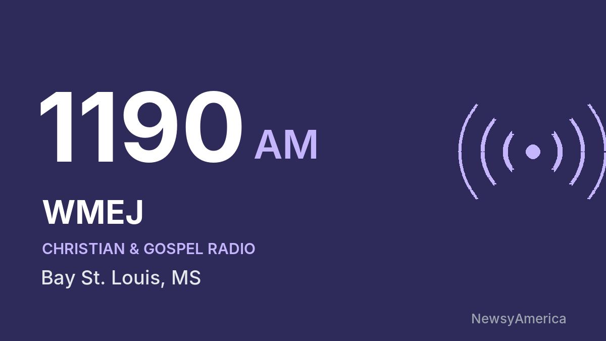 WMEJ 1190 AM – Bay St. Louis